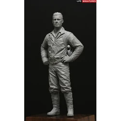 1:16 Scale Die-cast Resin Movie Fury Brad Pitt Character Scene Model Resin Assembly Model Free Shipping