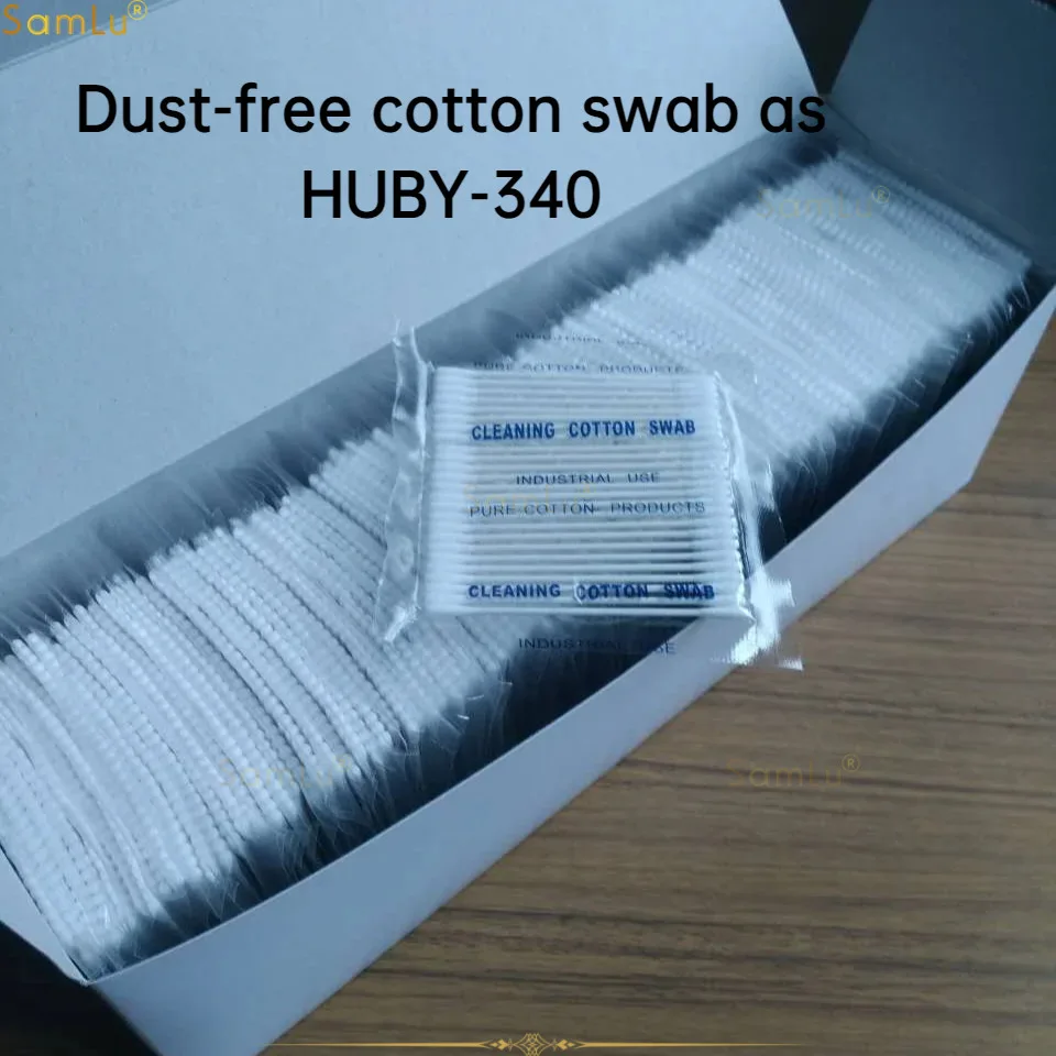 

10bags Lot High quality OEM Domestic anti-static Cotton swab Purification cotton swab Dust-free cotton swab as HUBY-340