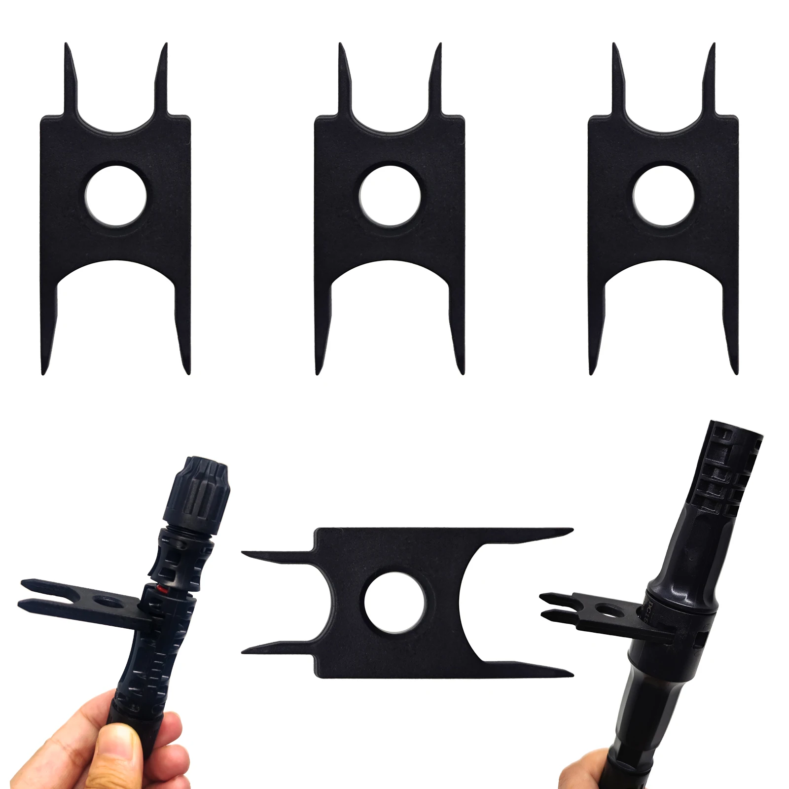 Solar 1500V Connector Disconnect Tool In-Line Fuse Holder Release Spanner MC-4 Removal Wrench for Solar Panel DC mC4 PV Cable