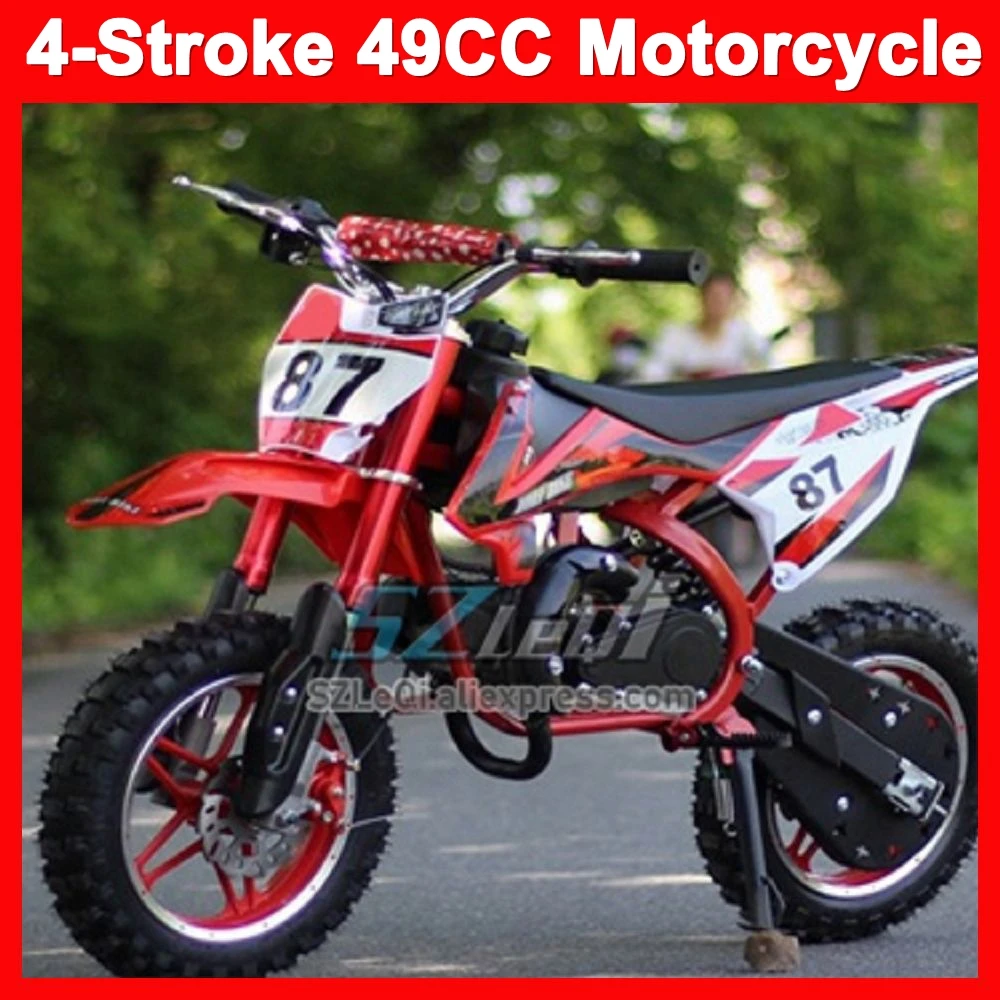 2023 49CC 50CC 4 Stroke ATV OFF-road  Motorbike 49 50 CC 49/50CC 49-50CC 49CC/50CC Gasoline Motorcycle Racing Gas MOTO Dirt Bike