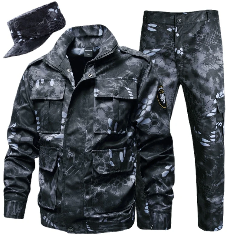 

Износостойкая рабочая одежда Long Sve Повседневный спортивный костюм для людей среднего возраста Осенний сезон Длинные брюки