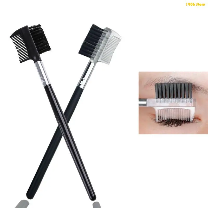 U1JB Tear Stain Remover Comb Pet Eye Comb Double-Sided Dog Eye Brush Grooming Combs for Small Dogs Pomeranians Chihuahuas
