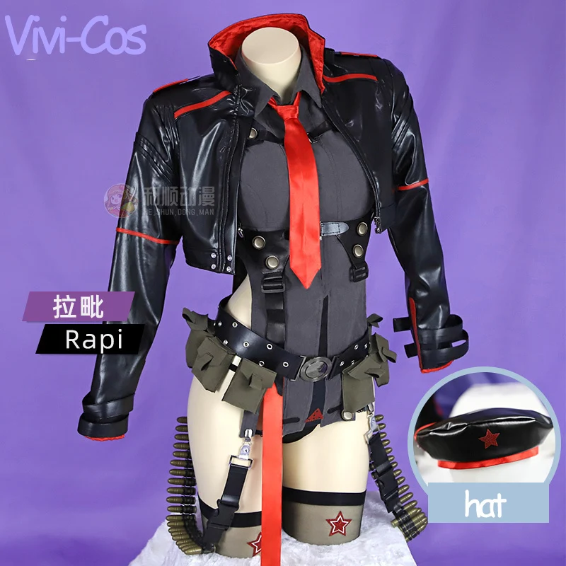 Vivi-Cos Game NIKKE The Goddess Of Victory Rapi Cool Sexy Cosplay Women's Costume Fashio Activity Party Role Play Clothing