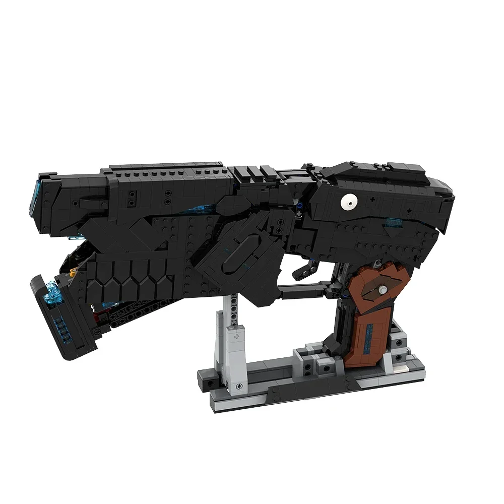 Gobricks MOC Psycho-Pass Dominator Bricks Game Pistols The Executor Firearms Weapons Building Block Set Educational Toy For Gift