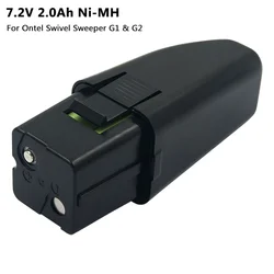 Ni-MH 7.2V 2000mAh Replacemen Rechargeable Battery for Vacuum Cleaner Ontel Swivel Sweeper G1 & G2