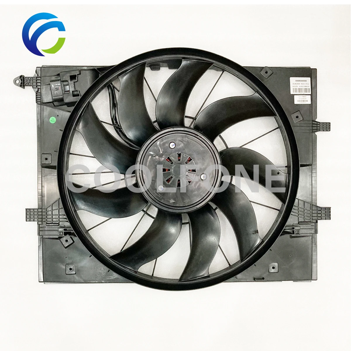 Electric Cooling Radiator Fan for MERCEDES BENZ W205 C205 S205 C63 AMG M177 A0999066100 A0999069000 1000W