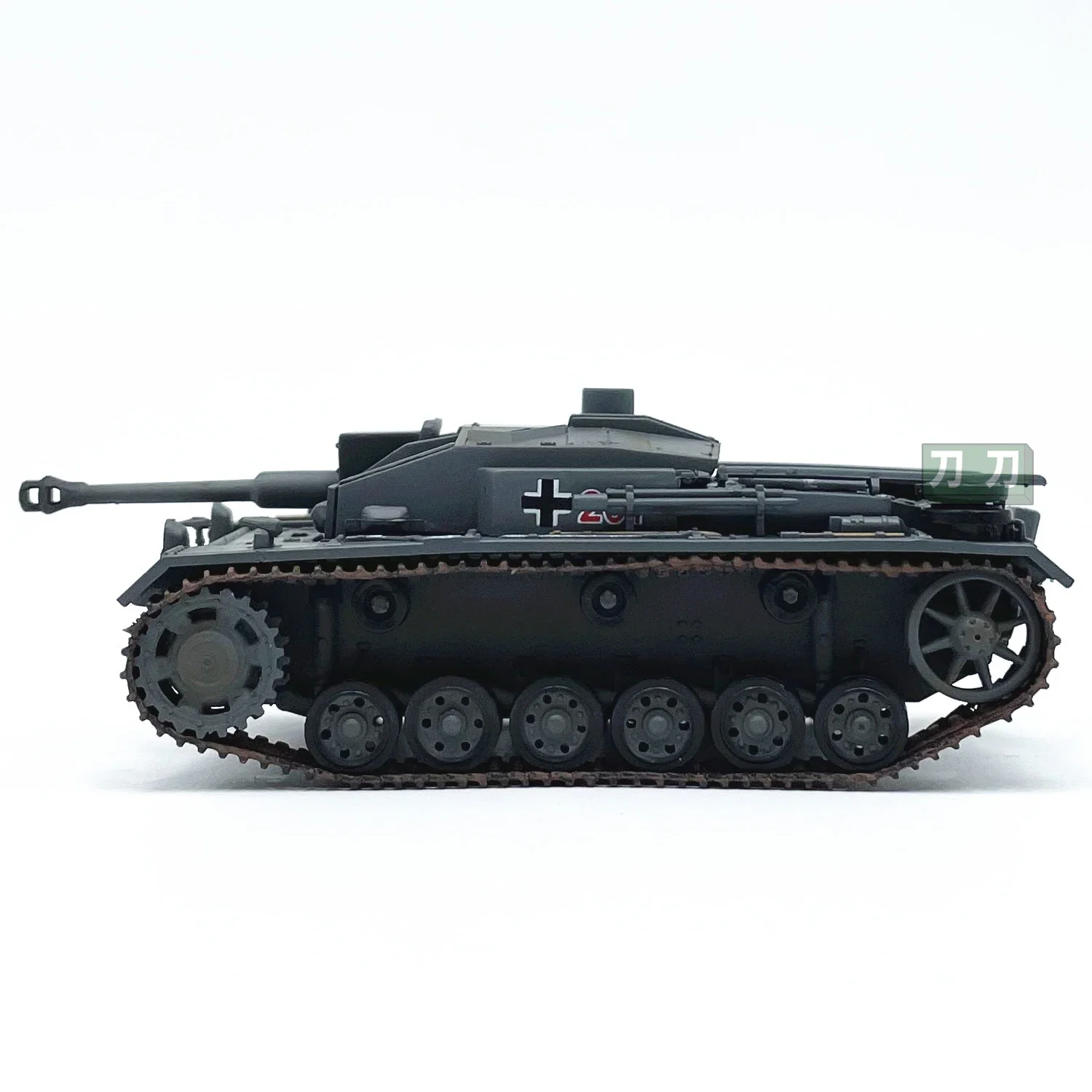 1:72 Scale German No. 3 F Militarized Combat Crawler Tank Simulation Model 36146 Collectible Gift