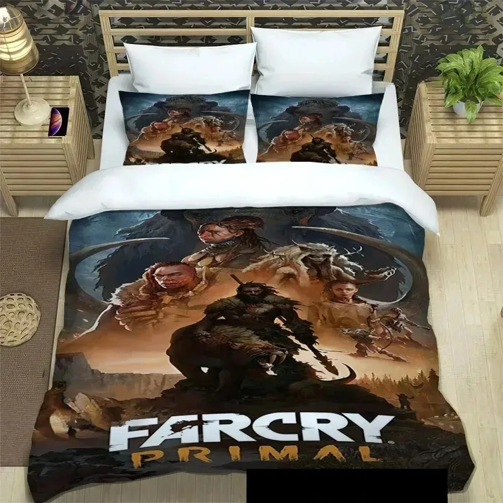 

Game Far Cry Bedding Set For Bedroom Soft Modern Bedspreads Comefortable Kids Duvet Cover Quilt Cover And Pillowcase