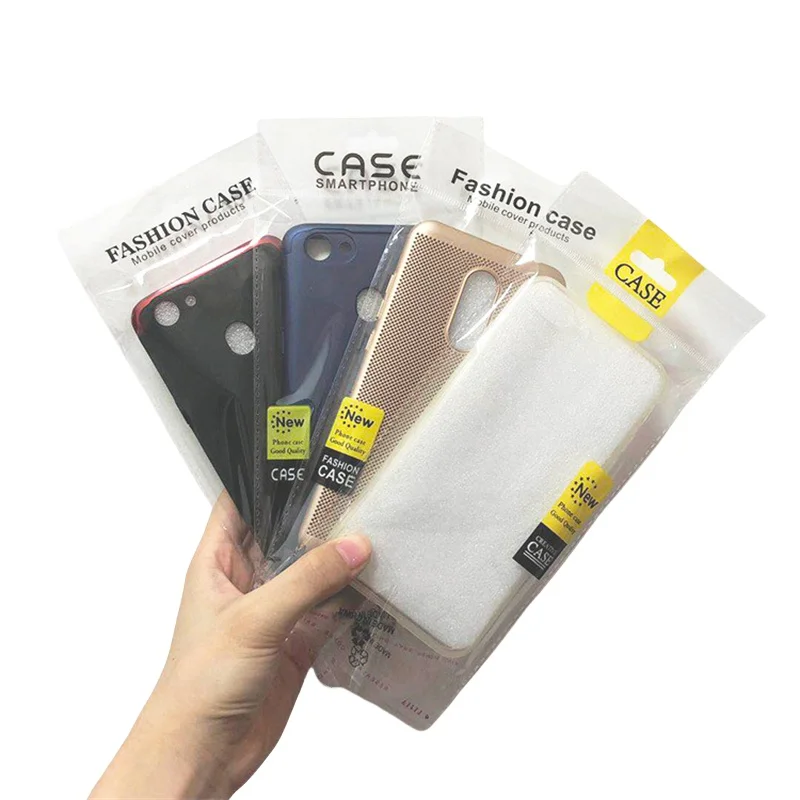 Wholesale 500pcs New Easy Simple Universal Transparent Opp Packing Retail Bag for iphone 14 15 16 Pro Max Plus Case wj32