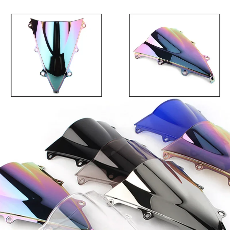 

Для Honda CBR300R 2014-2019 мотоциклетный ветрозащитный дефлектор с двойным пузырем, защита лобового стекла CBR 300R 2015 2016 2017 18