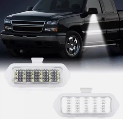 2x Side Mirror Puddle Lights For 03-06 Escalade Silverado Suburban Tahoe Sierra