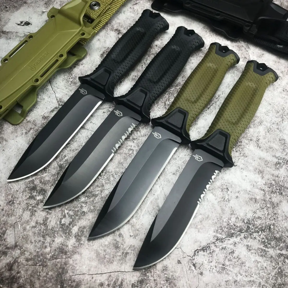 GB 1500 Outdoor Survival Knife Portable Camping Pocket Knife Military Tactical Knives Bushcraft Survival Hunting EDC Knife 05