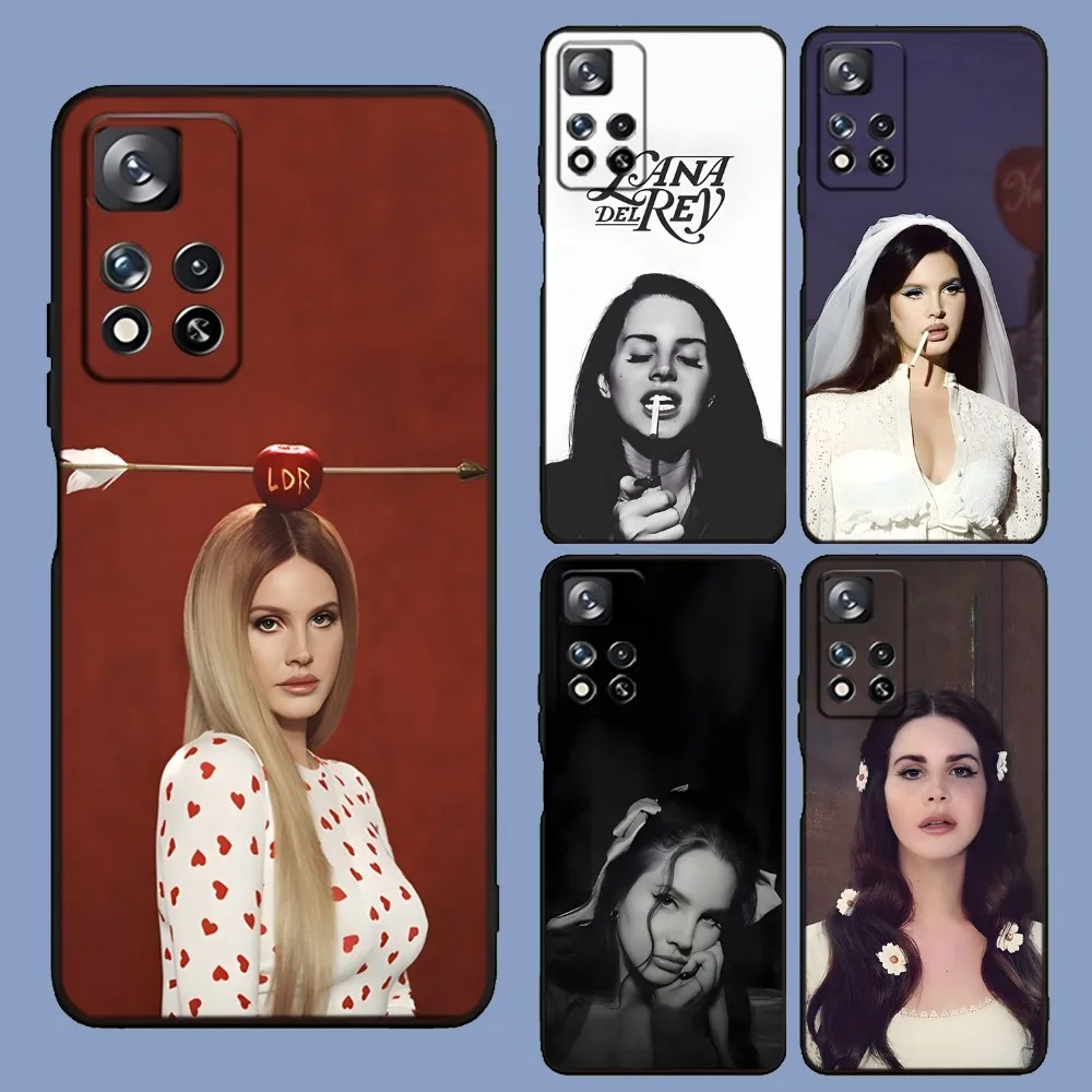 L-Lana Del Rey Singer Phone Case For Samsung Galaxy A13,A21s,A22,A31,A32,A52,A53,A71,A80,A91 Soft Black Cover