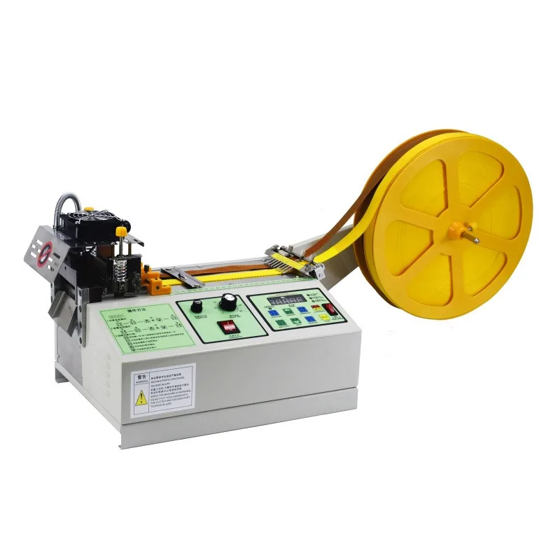 

Computer hot and cold belt cutting machine, automatic belt cutting machine, zipper Velcro ribbon loom
