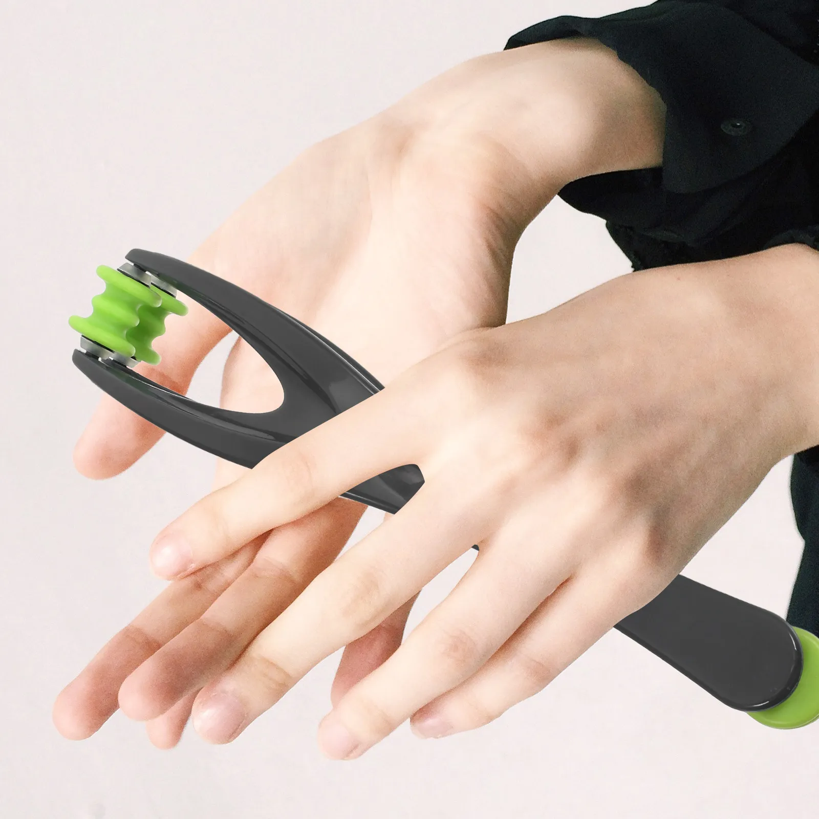 

Ручной массажный ролик для пальцев, портативный массажер для пальцев, прочный массажный инструмент для снятия стресса, аксессуар для массажа рук