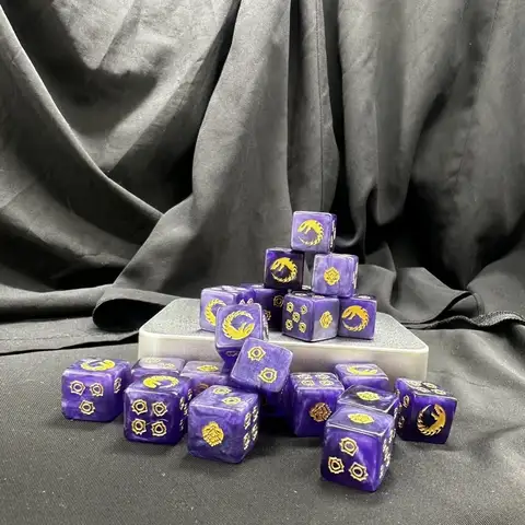 Warhammer 40k necron dice-AliExpress