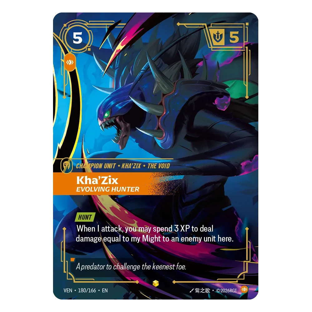 Proxy Card Vendetta (VEN) Serie Diana Jinx Vi Irelia Rengar Kayle Gangplank Leona Showcase Hochwertige Sammelkarten – Detail 7