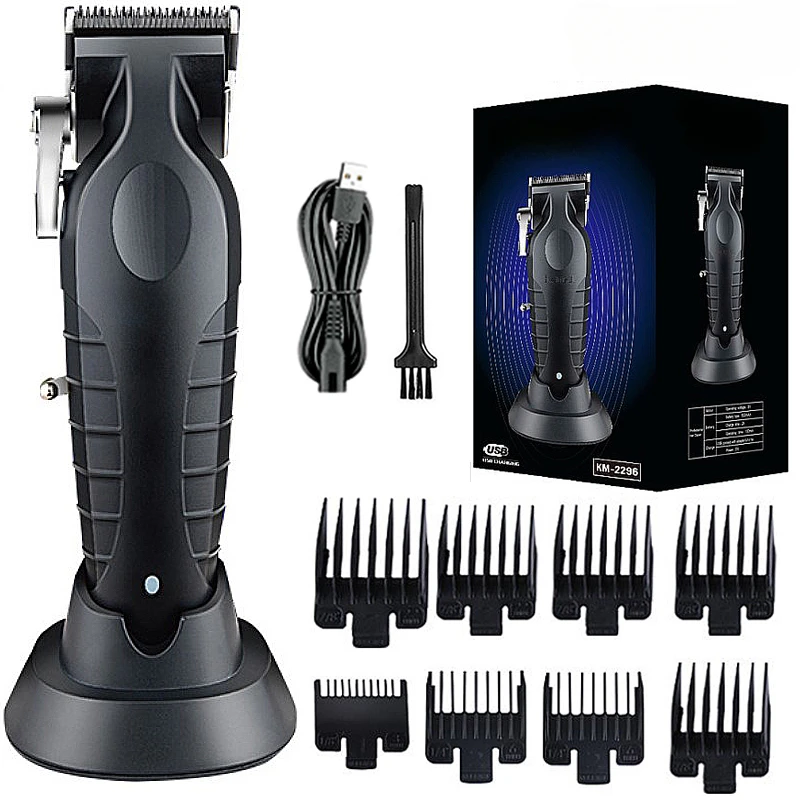 Original Professional Rechargeable Hair Trimmer Adjustable Hair Clipper USB Carving Barber Salon