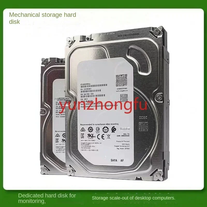 1T 2T 3T 4T 6T 8T 10T video recorder desktop computer NAS storage mechanical hard disk disassembly, second-hand