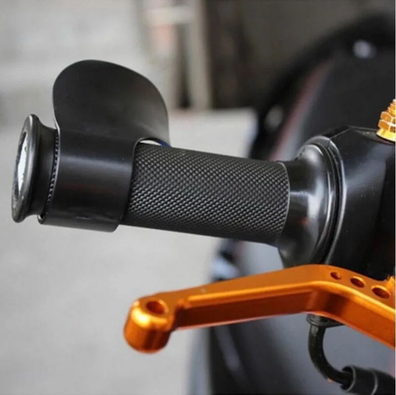 Handlebar Refueling Aid Throttle Booster Motorcycle Throttle Clamp Black Standard Grips Carbon Fiber Cruise Aid Control Grips