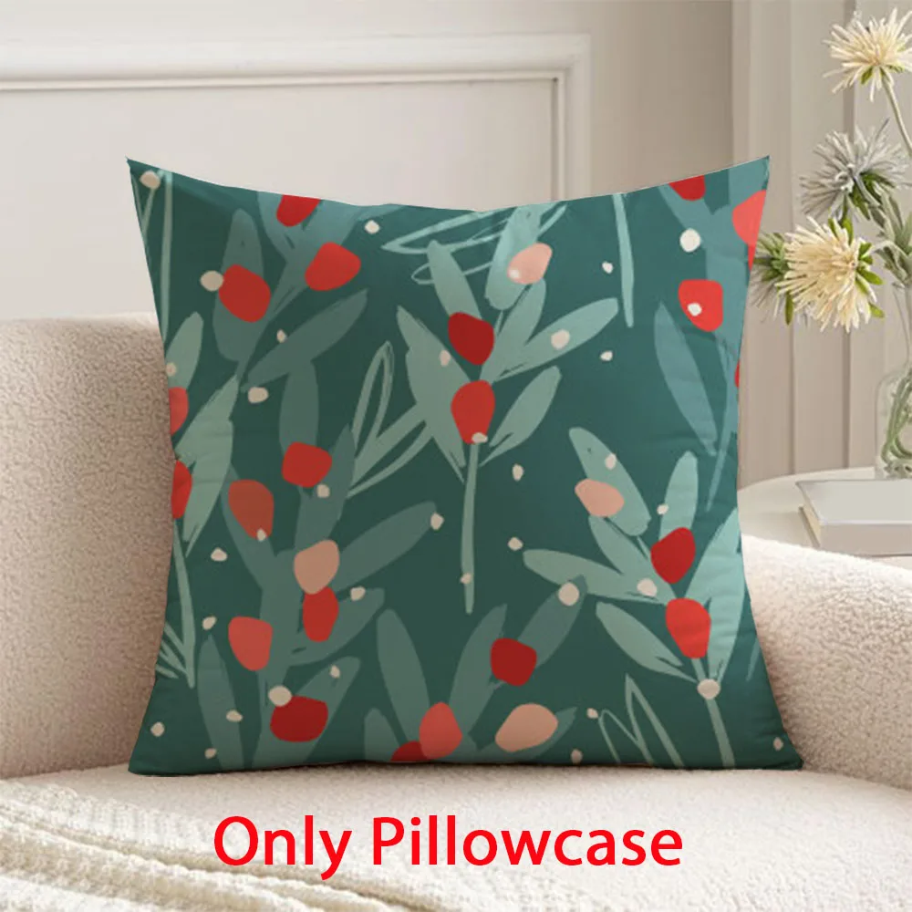 

Christmas Pillow cover winter Merry Christmas decorative 45x45 cushions cover for New Year pillow case