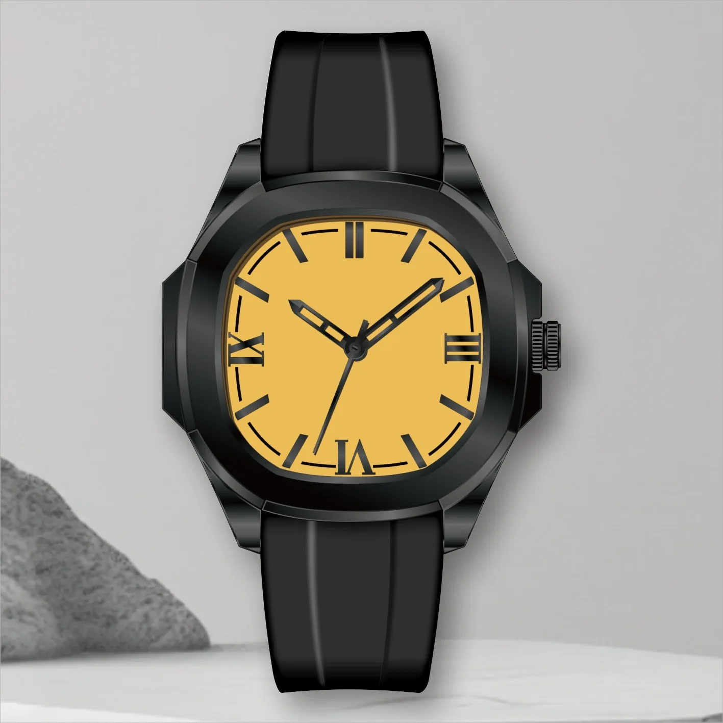 Minimalist Business Men's Quartz Calendar Watch – Fashionable, New Style, Ideal Gift