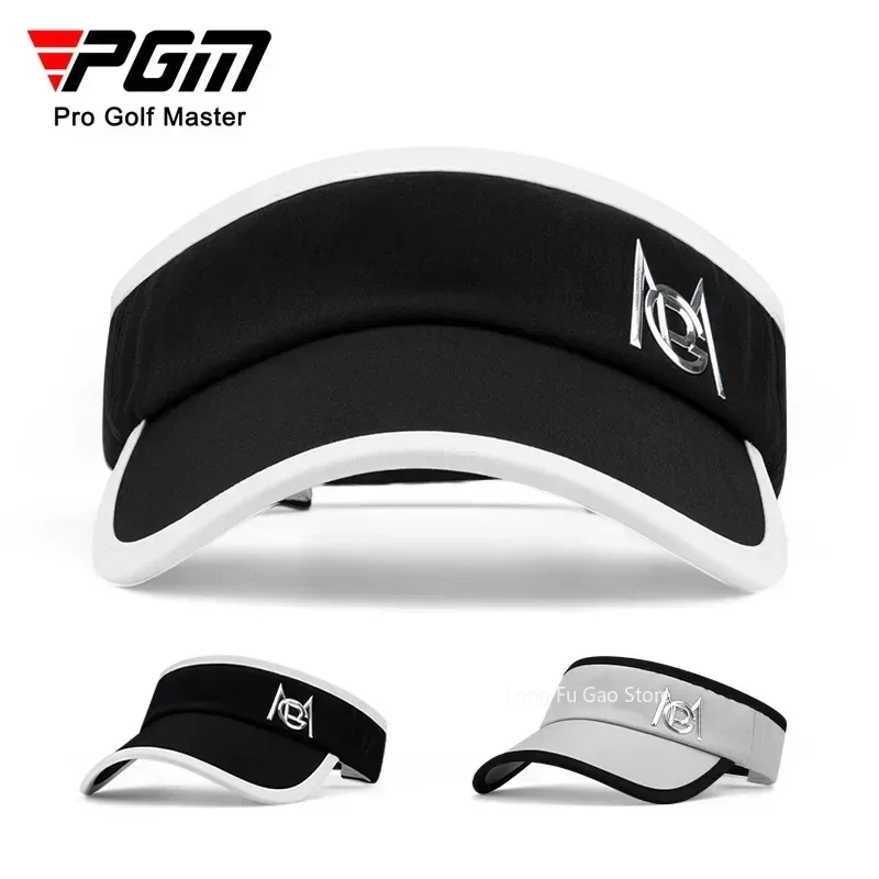 PGM Men's Golf Caps  Top Bucket  Hats Sun Protection Shade Breathable Male Casual Cap Moisture Wicking Sun Hat MZ045