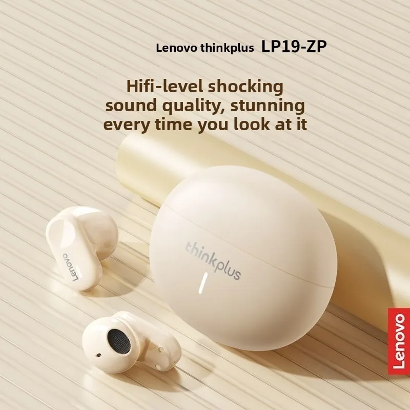 

Беспроводные наушники Lenovo LP19-ZP TWS Bluetooth, полувнутриканальные, HiFi, водонепроницаемые IPX5, с зарядкой Type-C