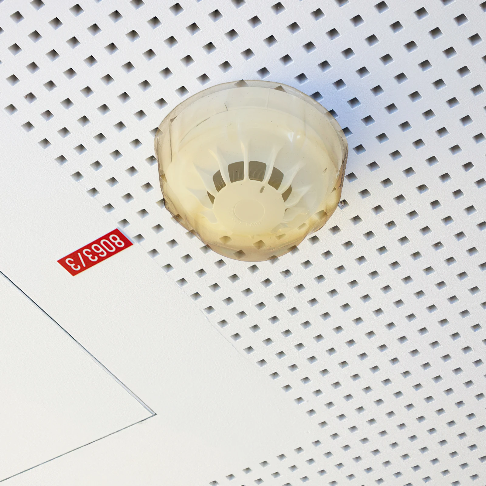 5 Stück staubdichter Schutz für Feuersensor-Abdeckung, Alarmabdeckung, Plattenabdeckungen für Staub, Kunststoff, Rauch