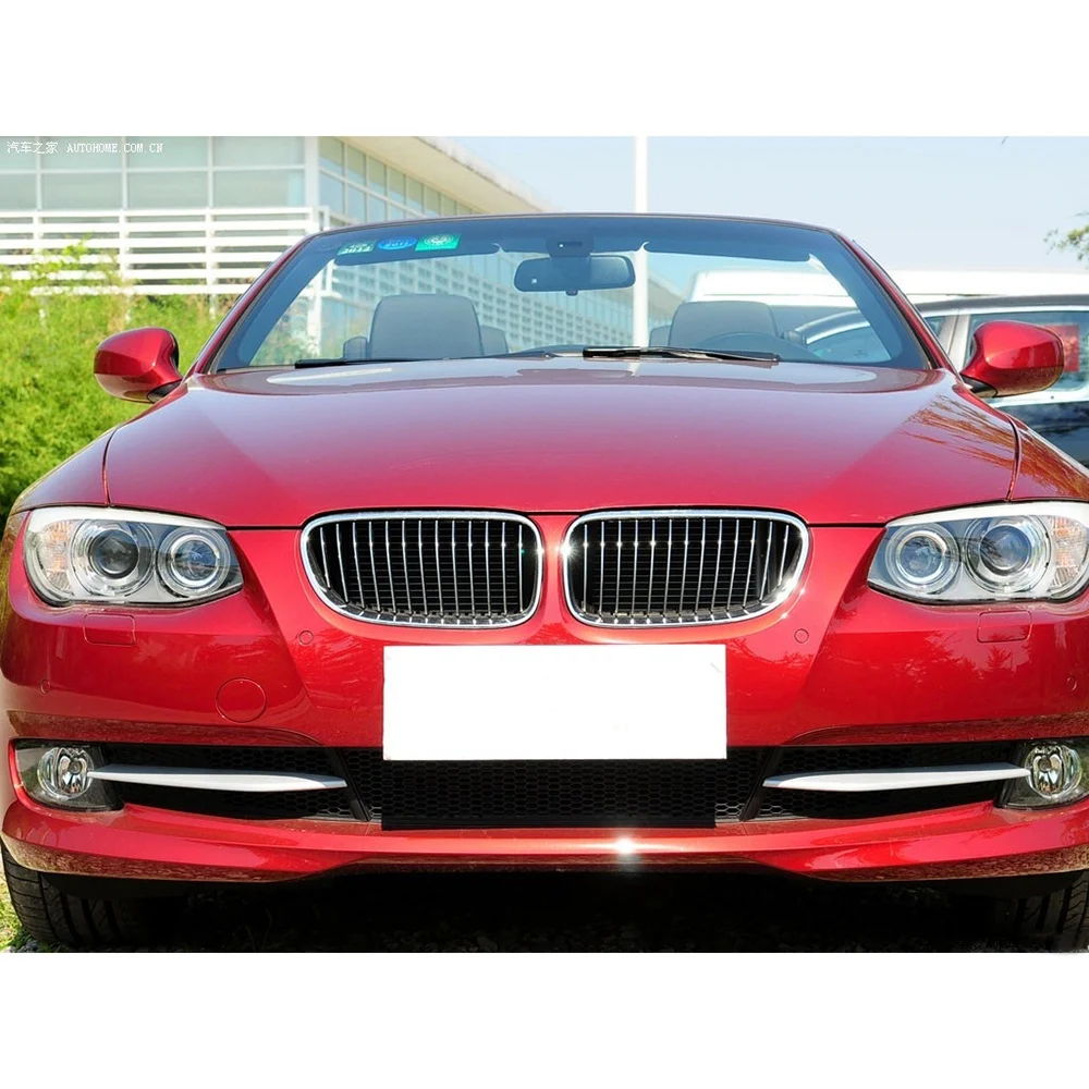 Couvercles décoratifs de calandre inférieure, pare-chocs avant, BMW Série 3, E92, E93, 2010-2014, 51117227889