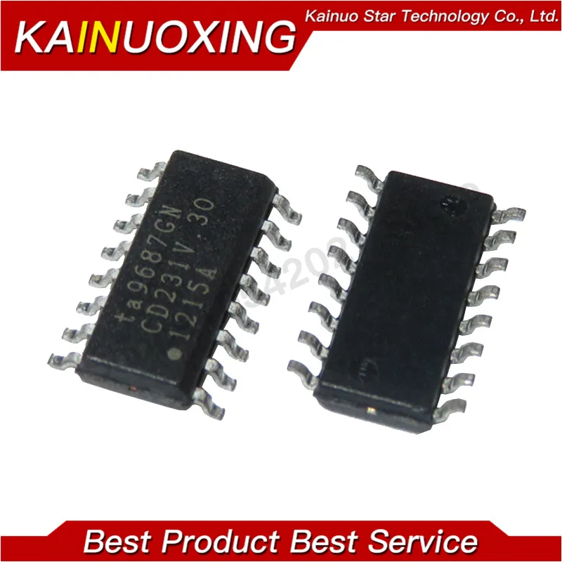 5Pcs TA9687GN SOP16 SMD CCFL Inverter Controller IC 9-24V LCD Monitor Laptop Backlight Driver Chip