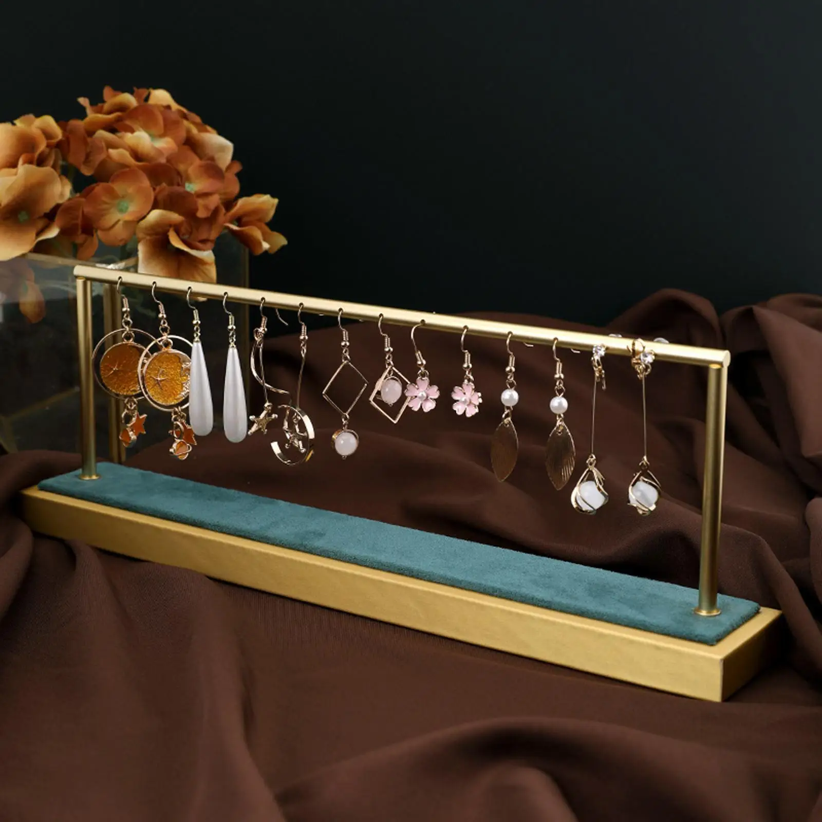 Earring Display Stand Photo Props Jewelry Organizer Standing Ear Holder for