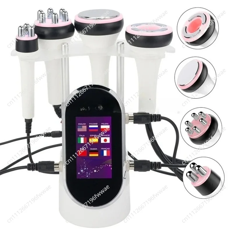 Ultrasonic Cavitation Lipo Slimming Machine 4‑in‑1 Facial Skin Care Tool