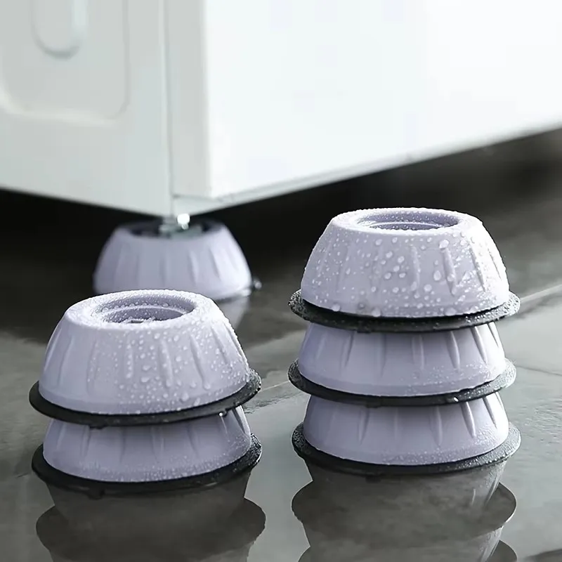 1-8 Stück Anti-Vibrations-Waschmaschinen-Pads, Rutschfeste Möbelfüße, Kühlschrank-Universalstützen, Dämpfer-Ständer