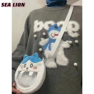 Selbstaddeutschließende Bärentasche, Bonito Xiao Hachi, Chiikawa, Usachijii, Messenger-Rucksack, heiliger Halter, Mädchen Geschenk 6 Hauptverkäufe Xiao Backpack - №3