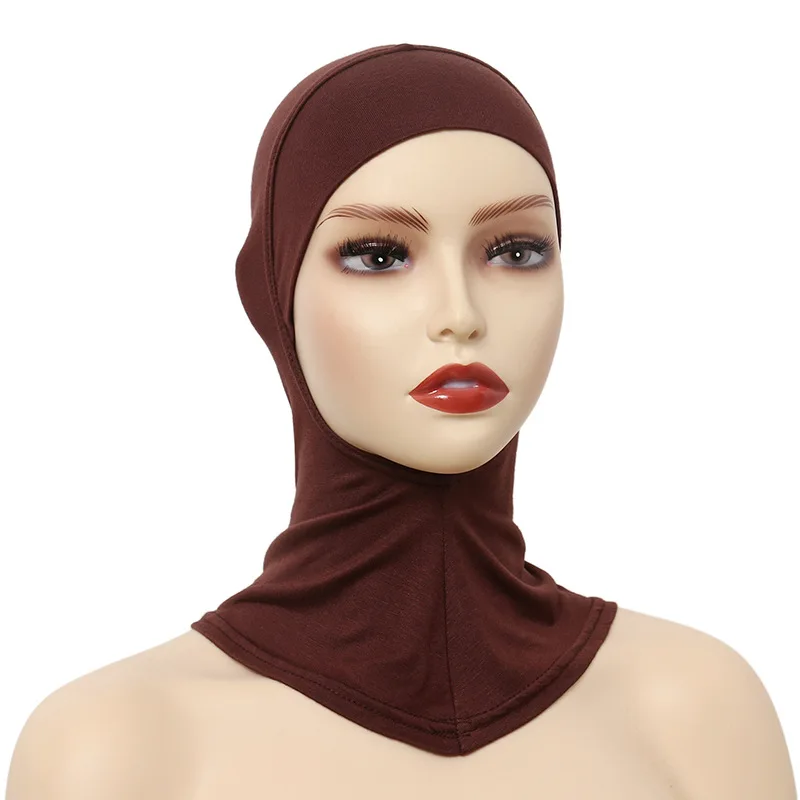 Women Muslim Underscarf Head Cover Muslim Headscarf Inner Hijab Caps Islamic Underscarf Ninja Hijab Scarf Hat Cap Bonnet