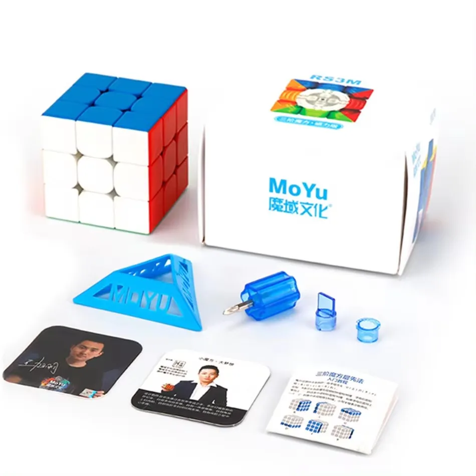 2020 MoYu RS4M 4x4 RS3M 3x3x3 Magnetic Cube RS2 M CubingClassroom Professional 3x3 Speed Cube MF3 RS3 M Puzzle Baby Kid Toys