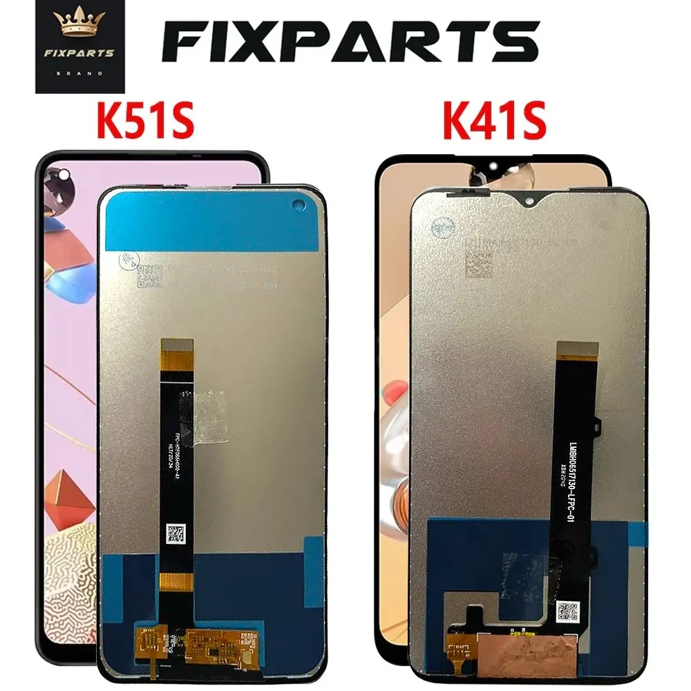 High Quality For LG K41S LCD Display LMK510EMW Touch Screen Digitizer Assembly LMK410EMW LCD For LG K51S LCD Display With Frame