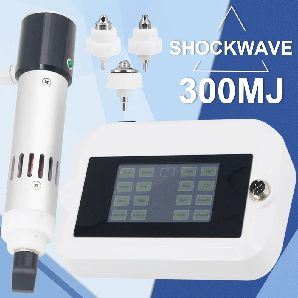

300MJ Профессиональный ударно-волновой аппарат для лечения ЭД, облегчения мышечной боли, расслабляющий массажер, машина для ударно-волновой терапии, новая техническая ручка