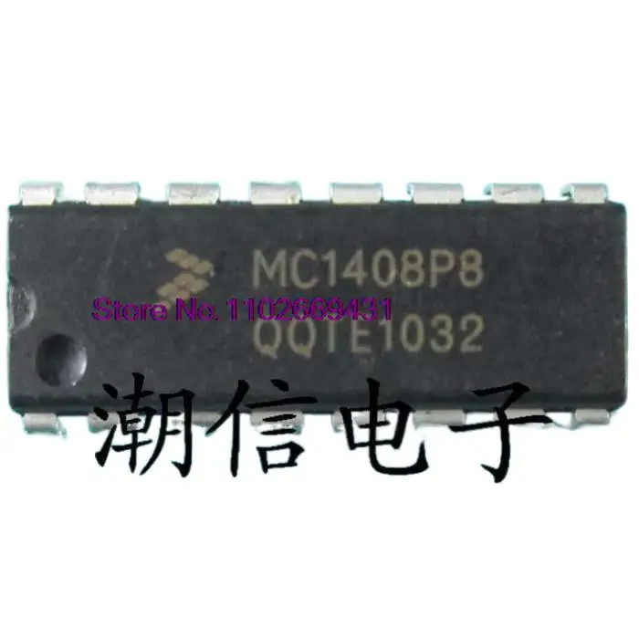 

5 шт./партия, MC1408P8 DIP-16 оригинал, Φ. Power IC