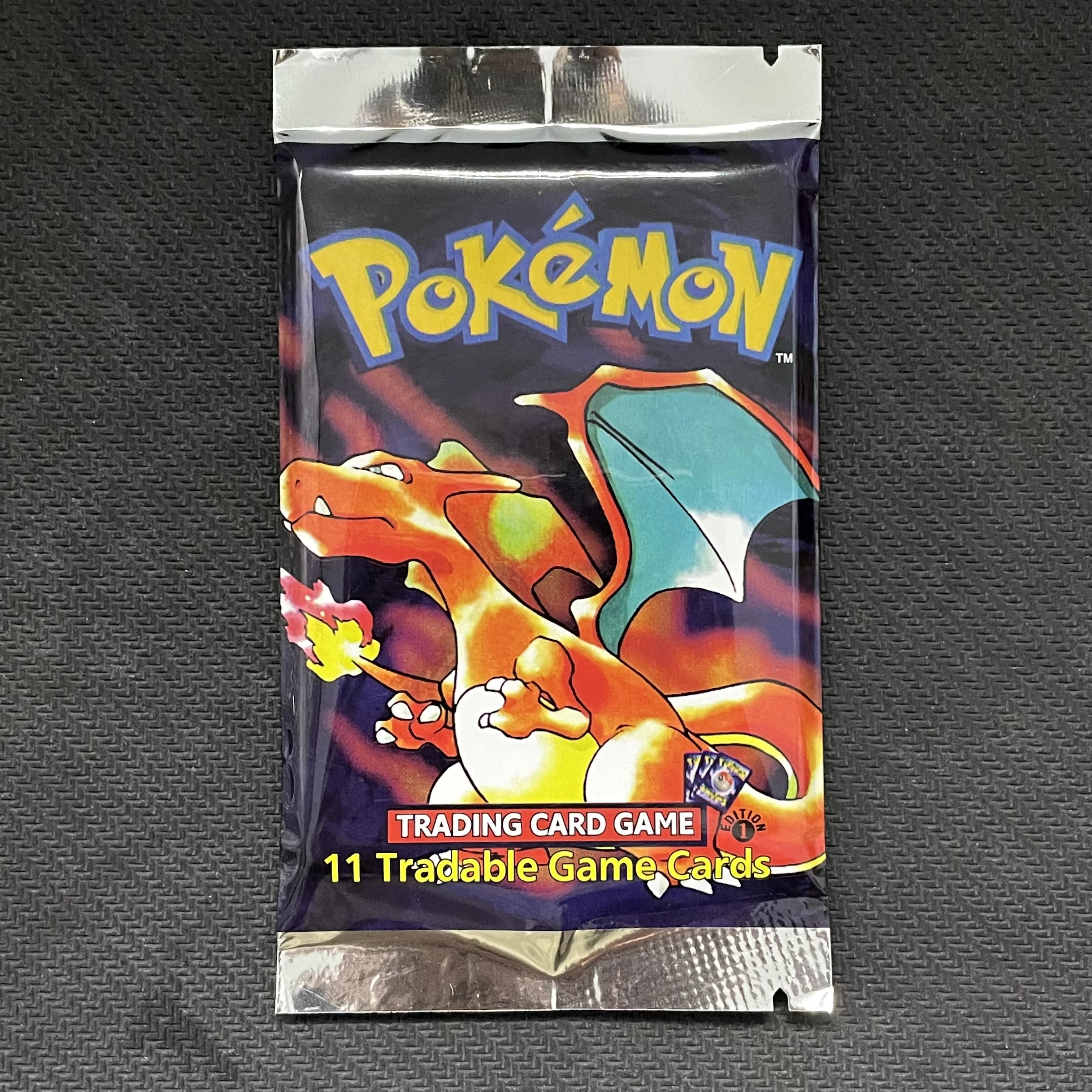 ポケモンカードゲーム 英語 ブースターパック アート レア 薄字