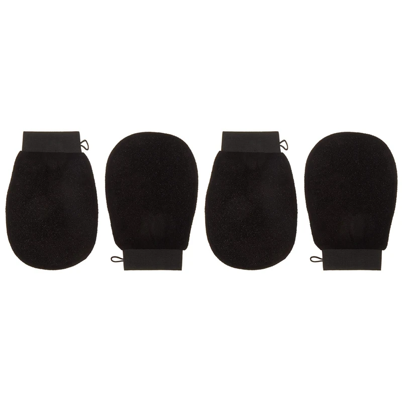 قفازات التدليك التقشير ، قفاز الغسيل الخلفي ، حمام دش ، ساونا ، الميت الصلب ، العناية بالبشرة ، مقشر ، 2 قطعة