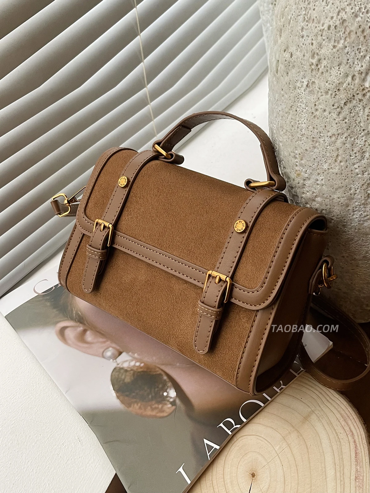 

Осенне-зимние маленькие сумки в стиле ретро для женщин, новые модные универсальные сумки через плечо, текстурированные сумки на одно плечо из искусственной замши