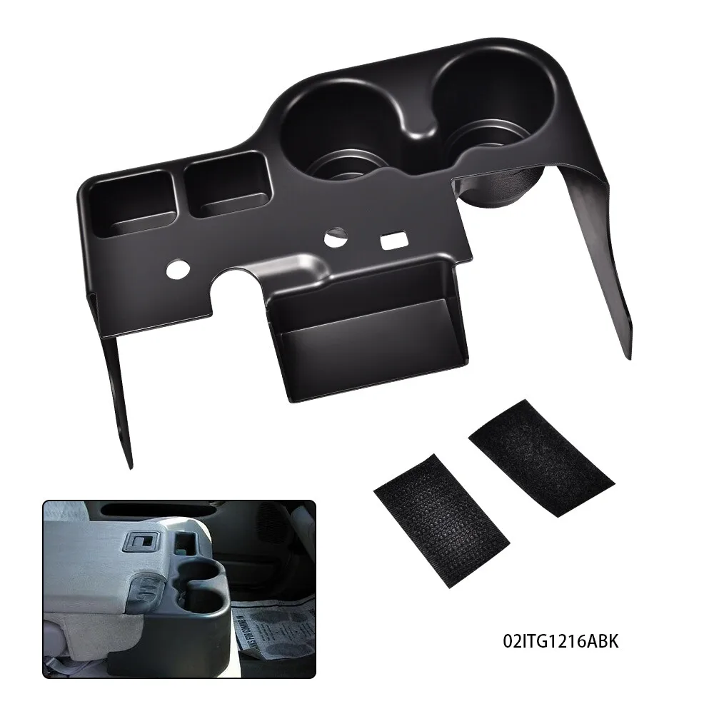 Fit For 1999-2001 Ford F-250 F-350 F-450 Super Duty Center Console Cup Holder