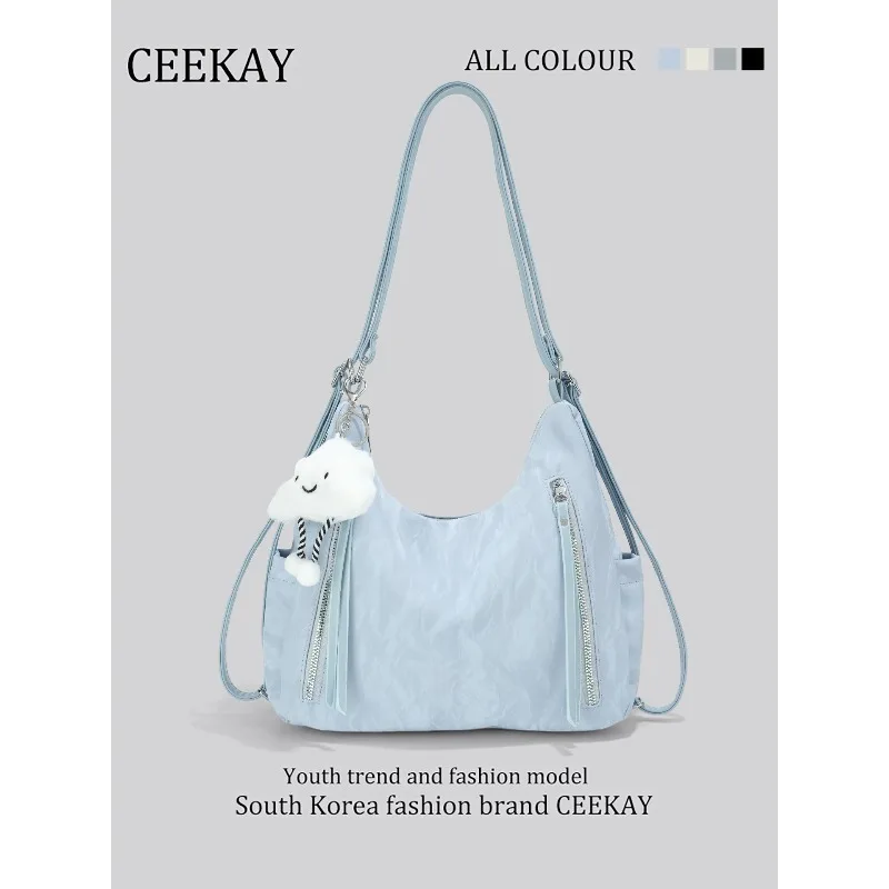 

Оригинальная многофункциональная сумка CEEKAY 3-в-1: на плечо, подмышечная, нишевая, класса люкс, для женщин, новинка 2026 года