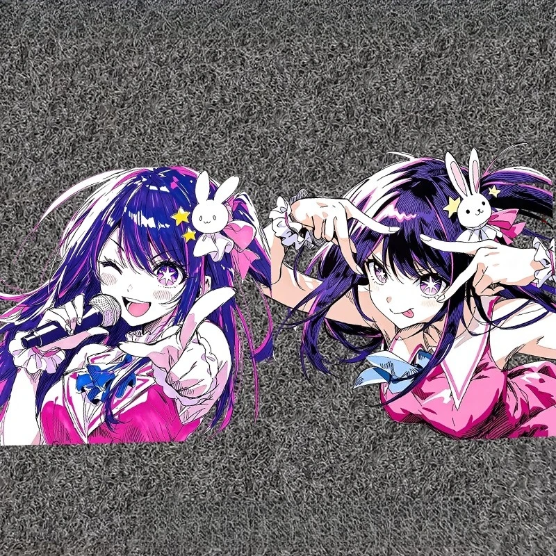 Oshi no Ko Anime Car Decal Sticker Waterproof for Motorcycle Window Laptop
