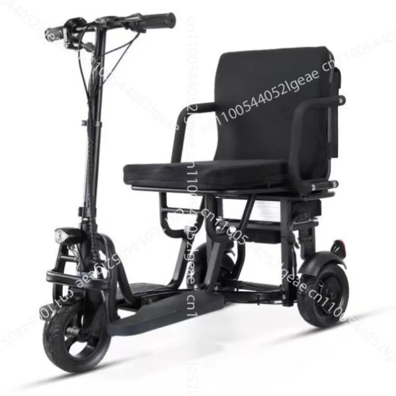 

Old age scooter folding electric tricycle household small light old man battery car