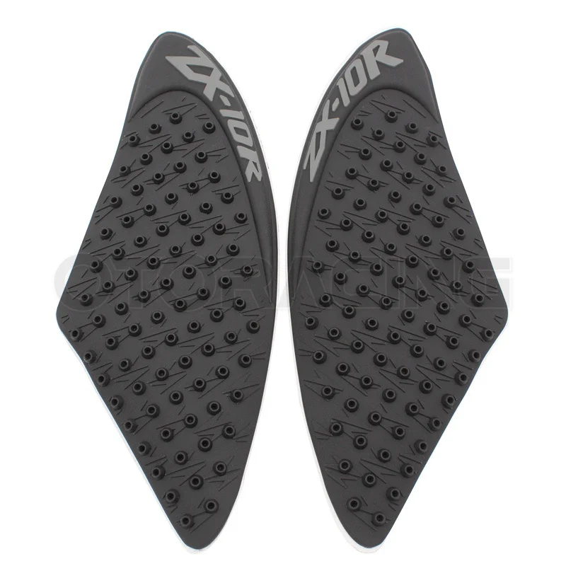 Motorcycle Anti slip Tank Pads Sticker Side Gas Knee Grip Traction Pads For Kawasaki ZX-10R 2006-2007