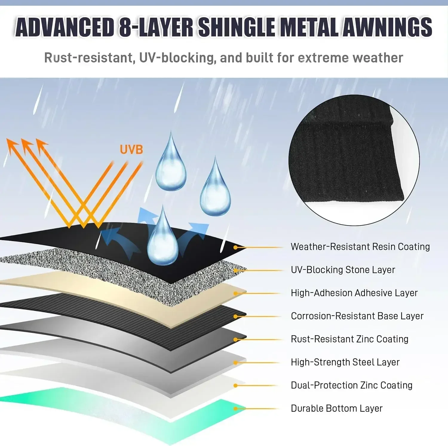 Metal Awning 52