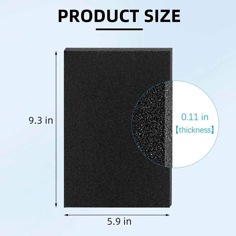 ABNO-HAPF600 Filtro HEPA di ricambio per filtro purificatore d'aria Holmes B - compatibile con HAPF8650 HAP615 HAP625 HAP650